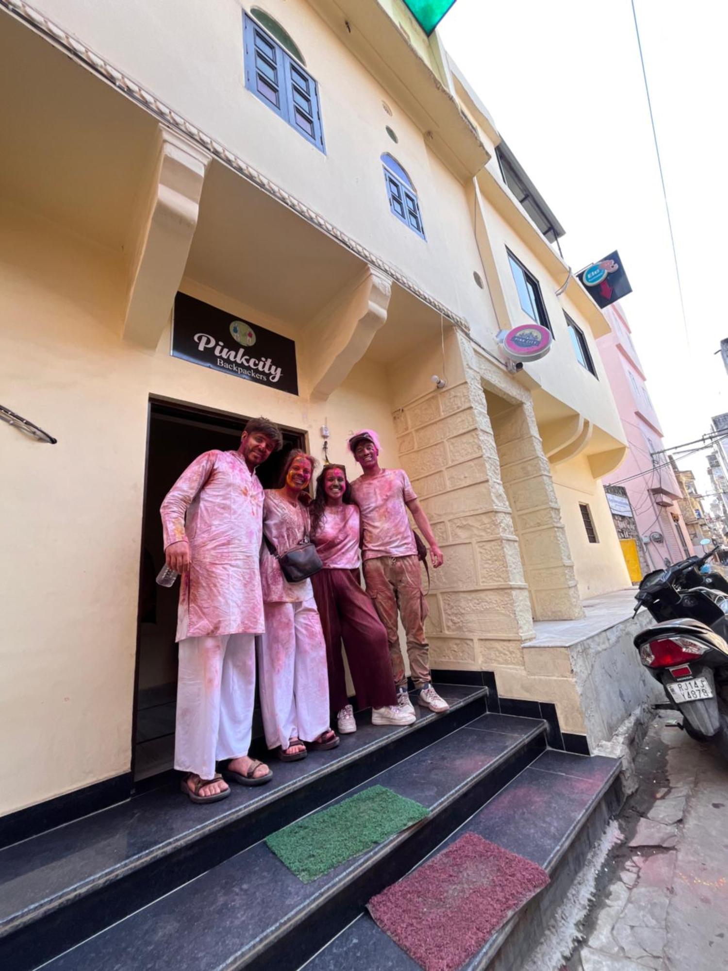 Pink City Backpackers Jaipur Exterior foto